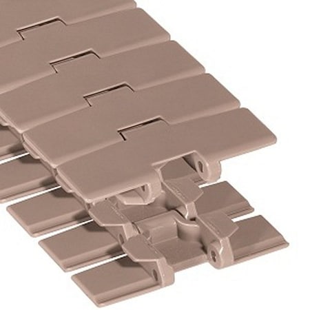 Rexnord Chain, Plate Top, 880, Plastic with Plastic Top, 1-1/2 in. Pitch LF 880 TAB-K450